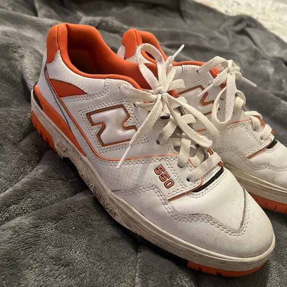Orange new balance 550s (Syracuse orange) - Picture 5 of 5